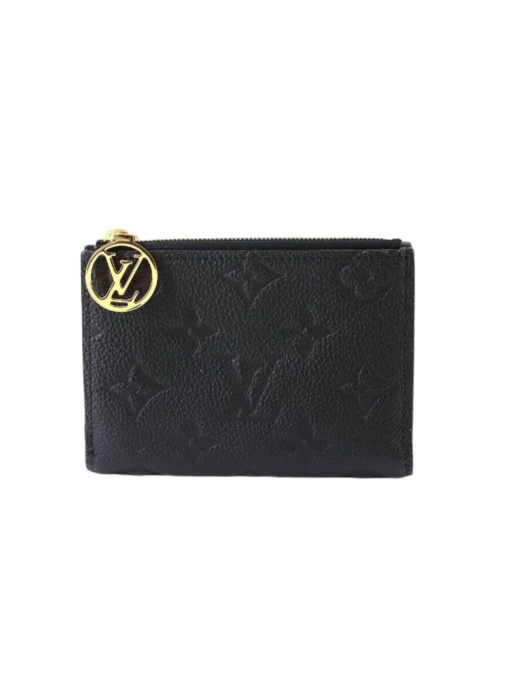 Louis Vuitton Monogram Empreinte Portefeuille Lisa Bifold Wallet Noir